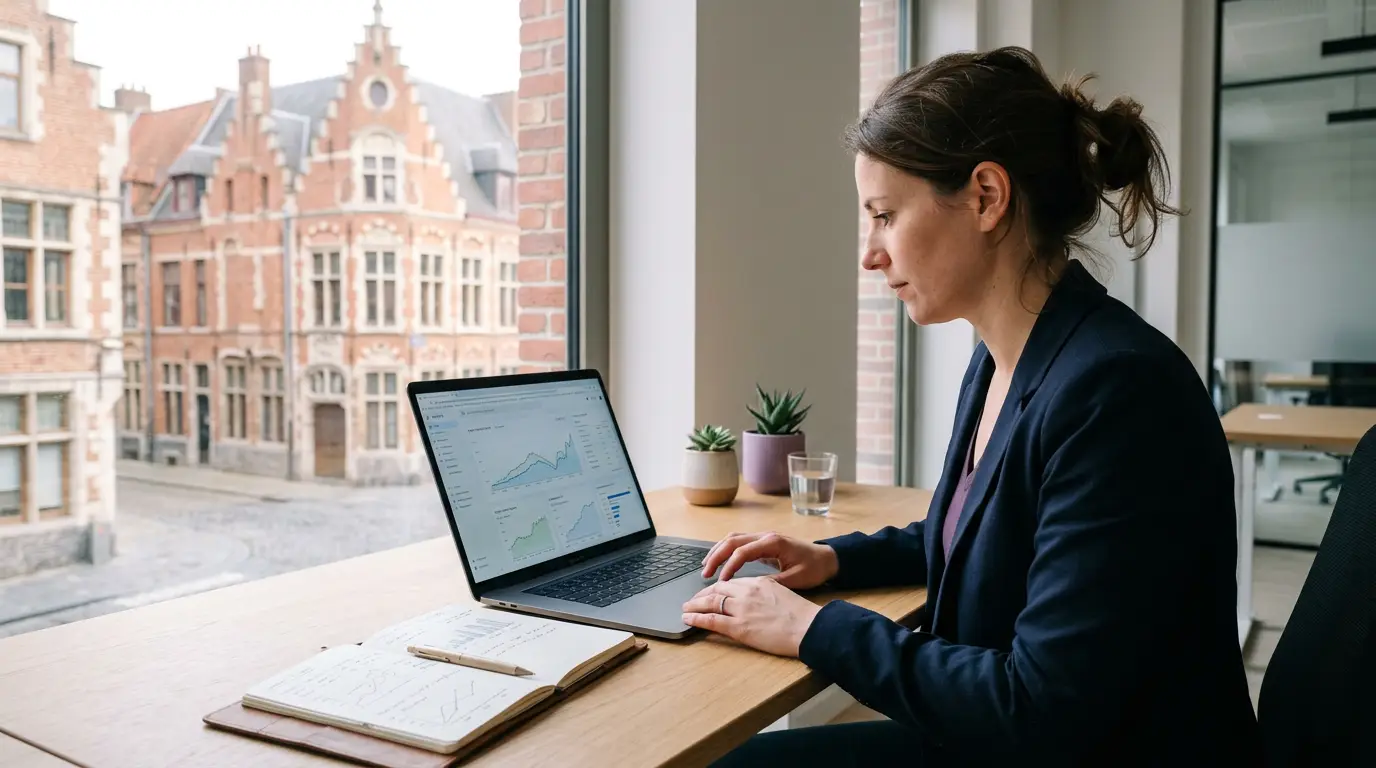 Analyse de la visibilité d'un site sur un ordinateur à Lille.