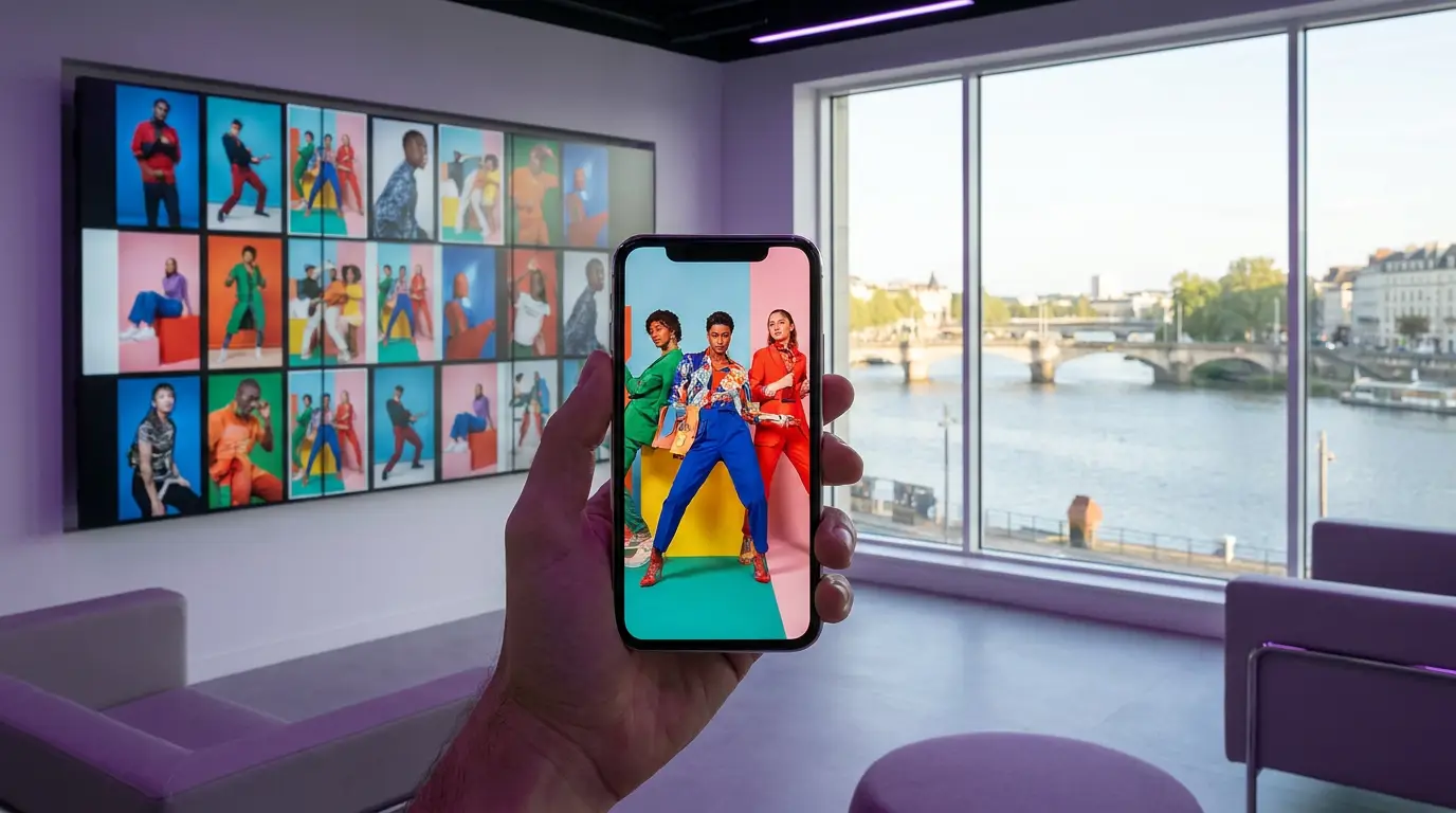 Création de publicités TikTok par IA à Nantes, sans tournage, par Externam Studio