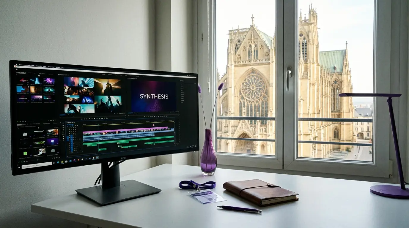 Film d'événement produit par IA à Metz, sans captation caméra, par Externam Studio