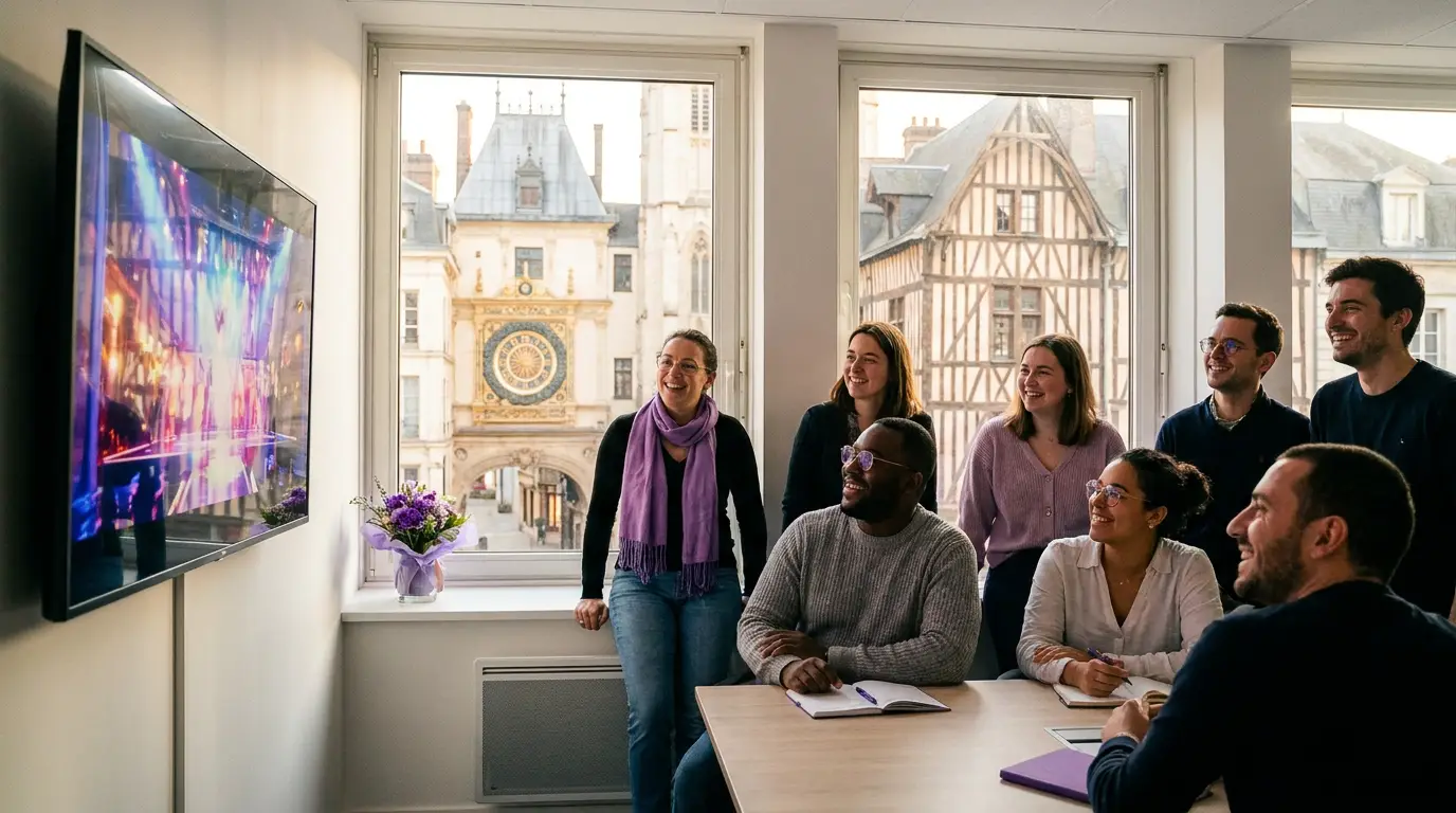 Film d'événement produit par IA à Rouen, sans captation caméra, par Externam Studio