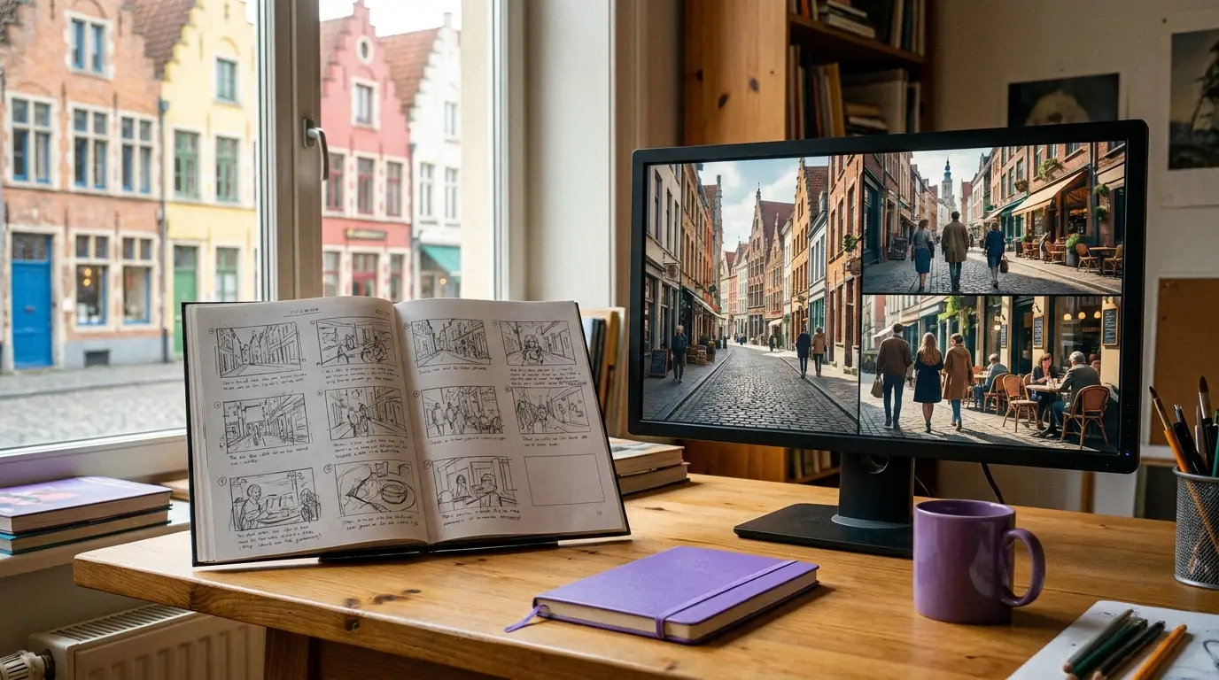 Film institutionnel généré par IA à Lille, sans tournage, par Externam Studio