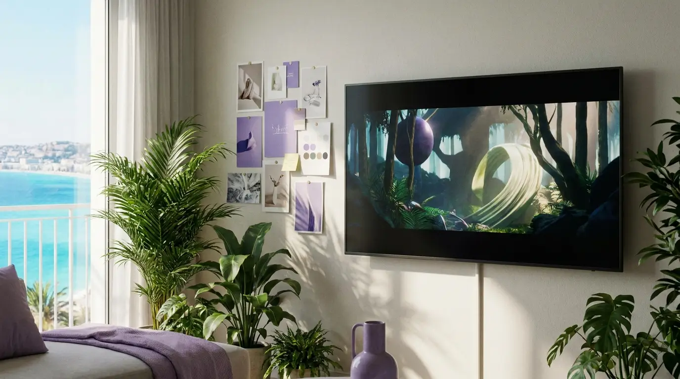 Film institutionnel généré par IA à Nice, sans tournage, par Externam Studio