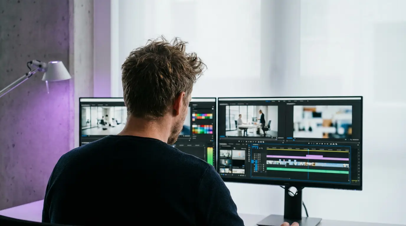 Film institutionnel généré par IA, sans tournage, par Externam Studio