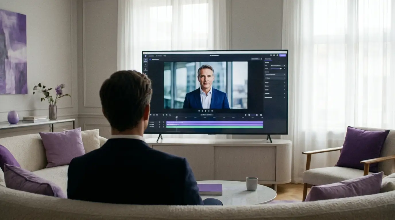 Film institutionnel généré par IA, sans tournage, par Externam Studio