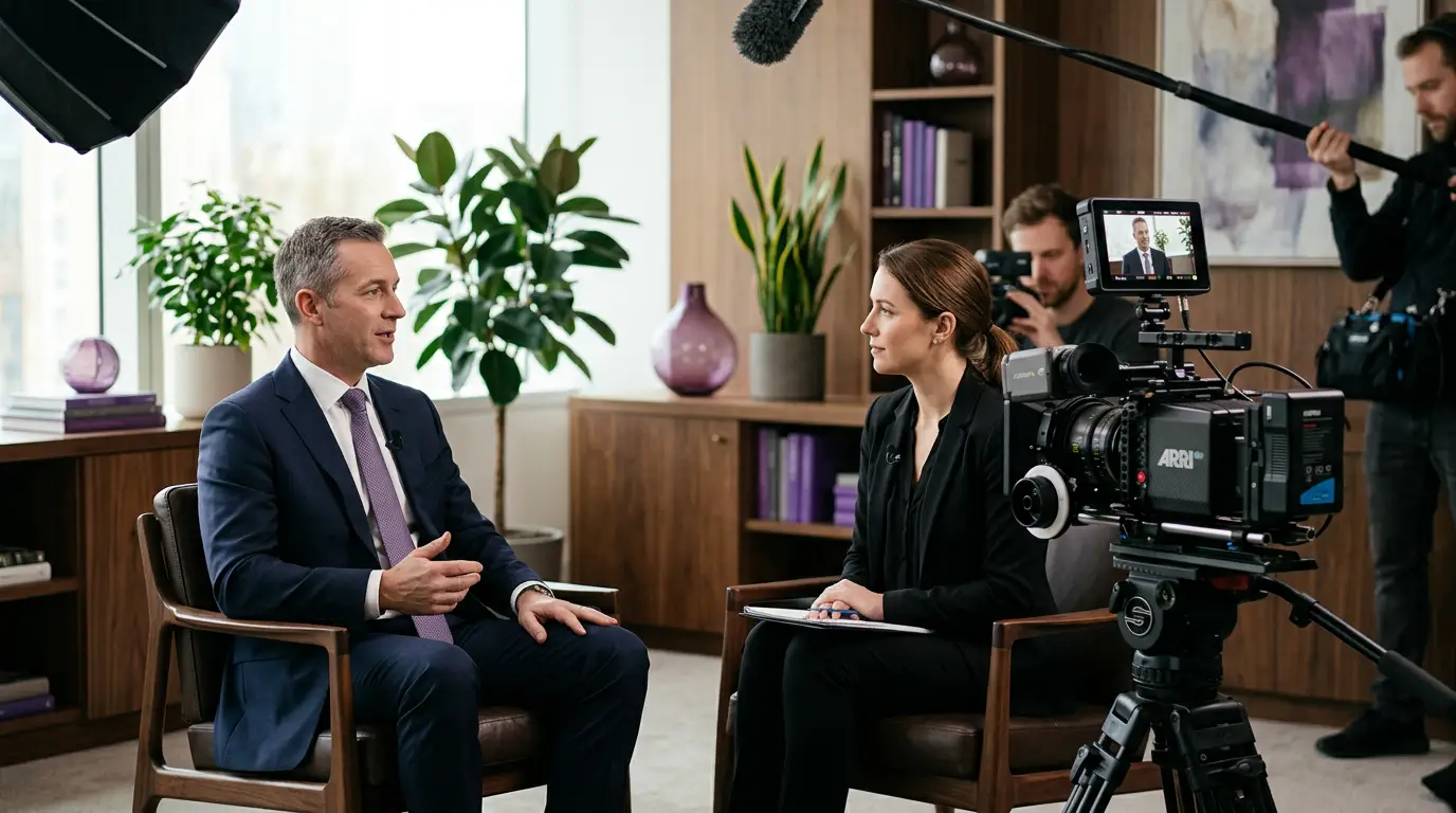 L'interview corporate en film institutionnel