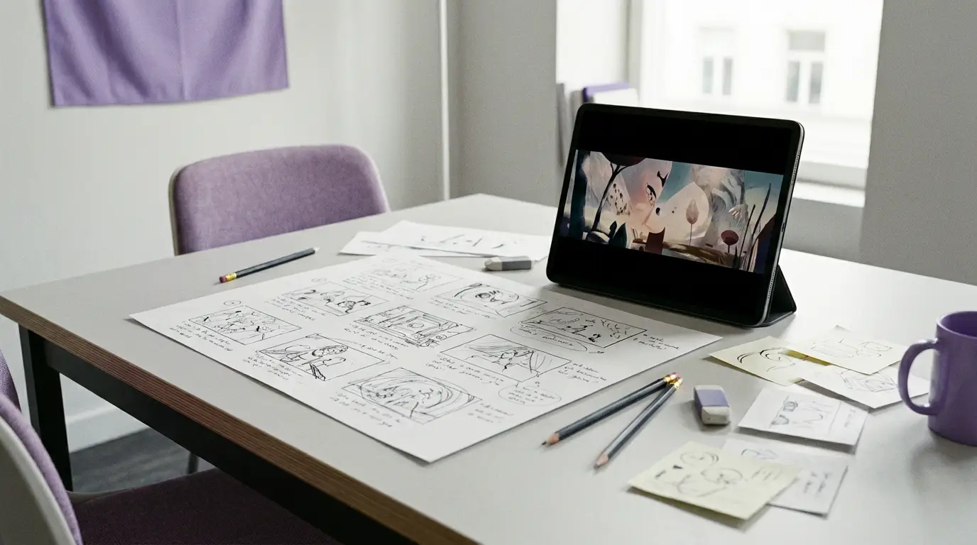 Vidéo d'entreprise générée par IA, sans tournage, par Externam Studio